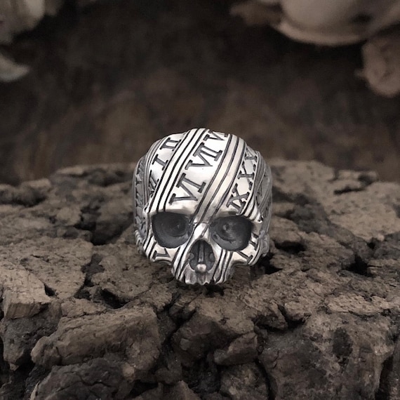 Anillo de Anillo de calavera para Joyas góticas
