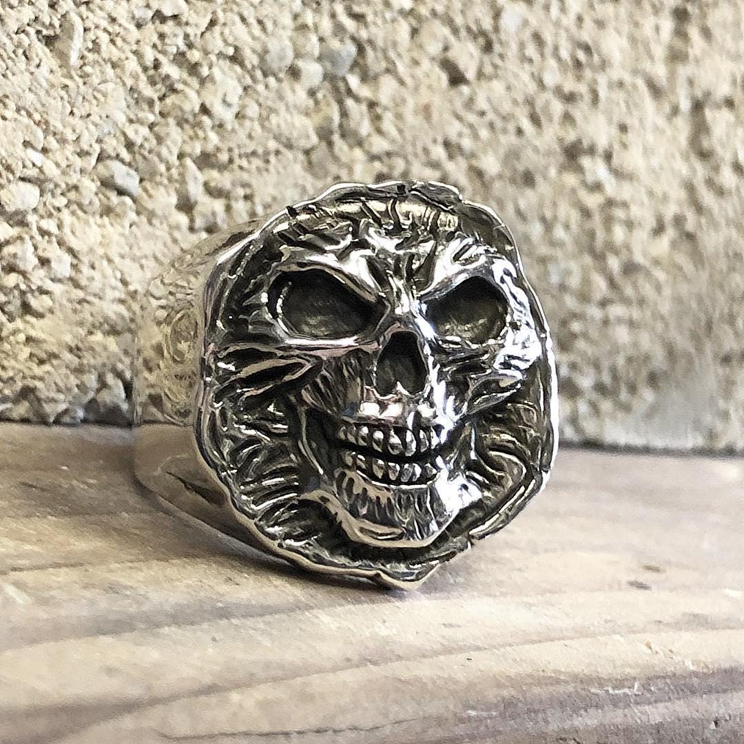 Driftwood Skull Ring - Etsy Driftwood Skull Ring - Etsy