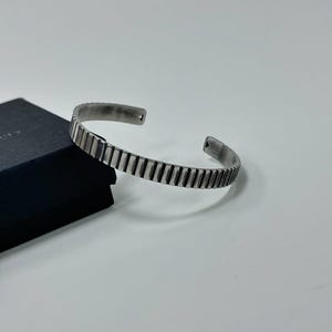 925 Silver Bangle / Silver Bracelet / Silver Cuff Bracelet / Solid Silver Bangle / Mens Silver Bangle / Ladies Silver Bangle / Unique Bangle