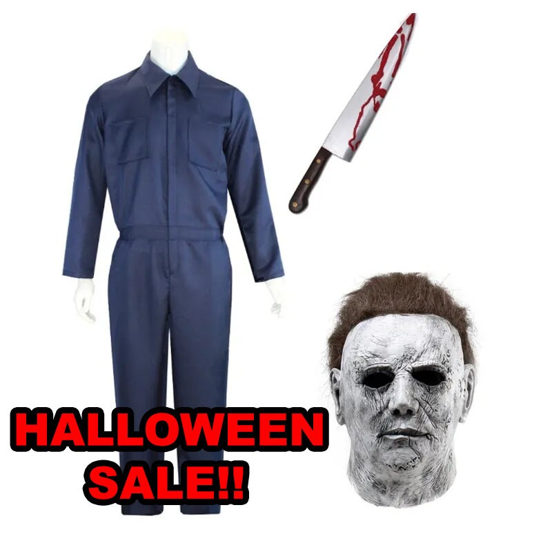 Michael Myers Costume Halloween Horror Movie Cosplay Adult Etsy UK