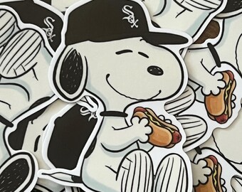 White Sox Snoopy Sticker