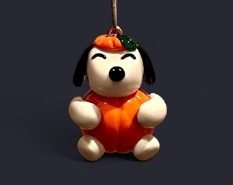 Snoopy Pumpkin Charm/Keychain