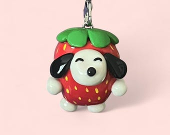 Fruit Snoopy Keychains
