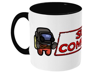 SUS COMPANY / Lethal Company x Among Us crossover mug