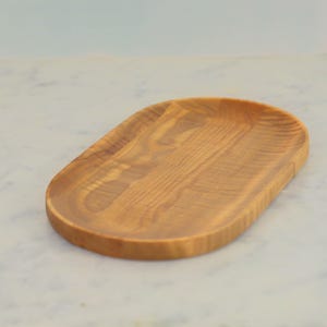 Wood Catch All Tray - Valet Tray, Desk Organizer, Key Tray, Handmade Wooden Trinket Tray, Gift for Him, Birthday Gift