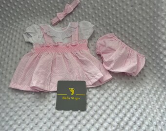 Baby Girl Summer Dress Set