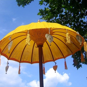 Balischirm 90 cm, Tempelschirm, Indonesischer Sonnenschirm Bild 1