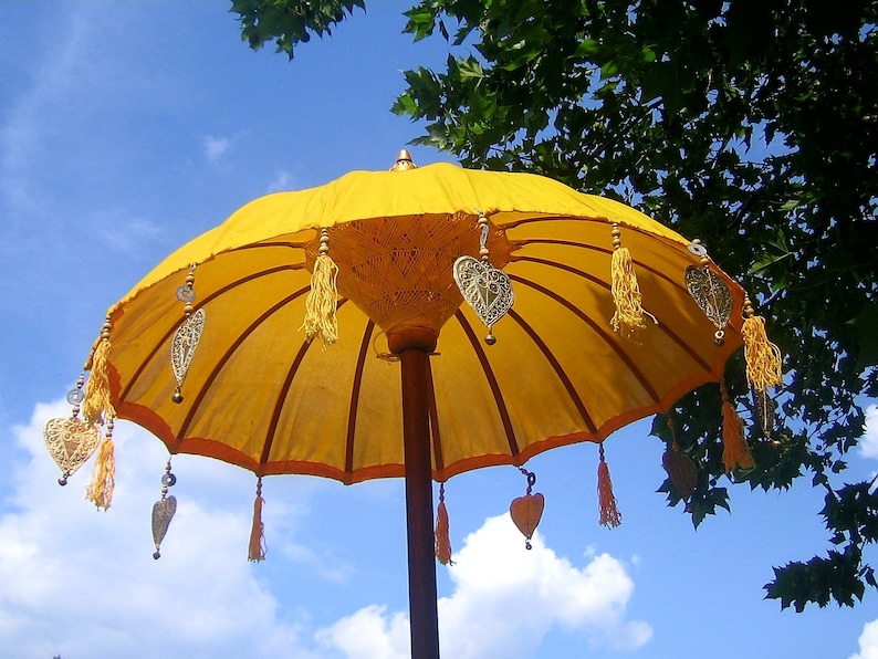 Balischirm 90 cm, Tempelschirm, Indonesischer Sonnenschirm Bild 1