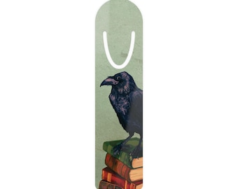 Raven Bookmark | Gothic Booklover Gift