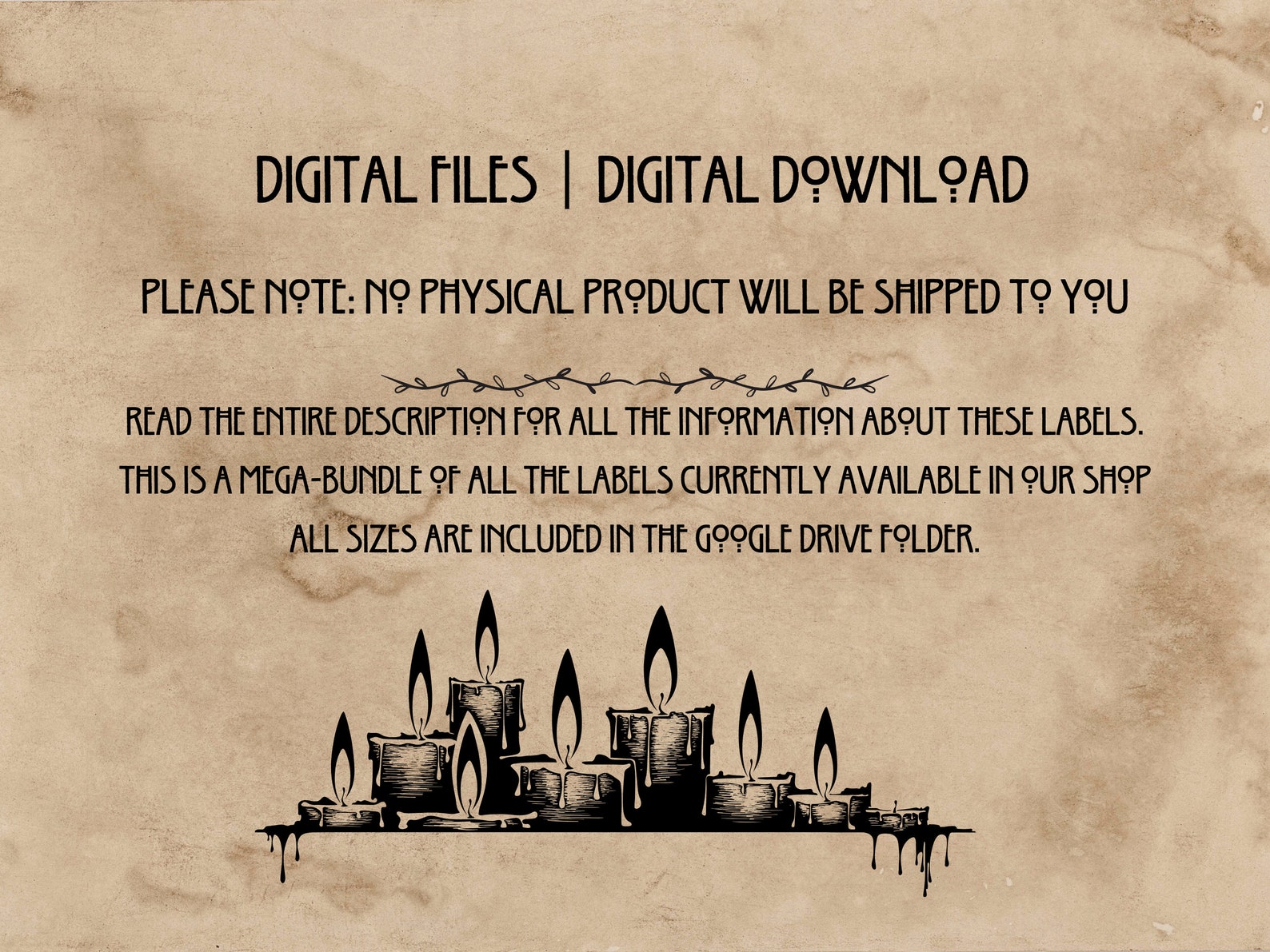 32 Black Magic Apothecary Labels: Printable Spell Ingredients (digital ...