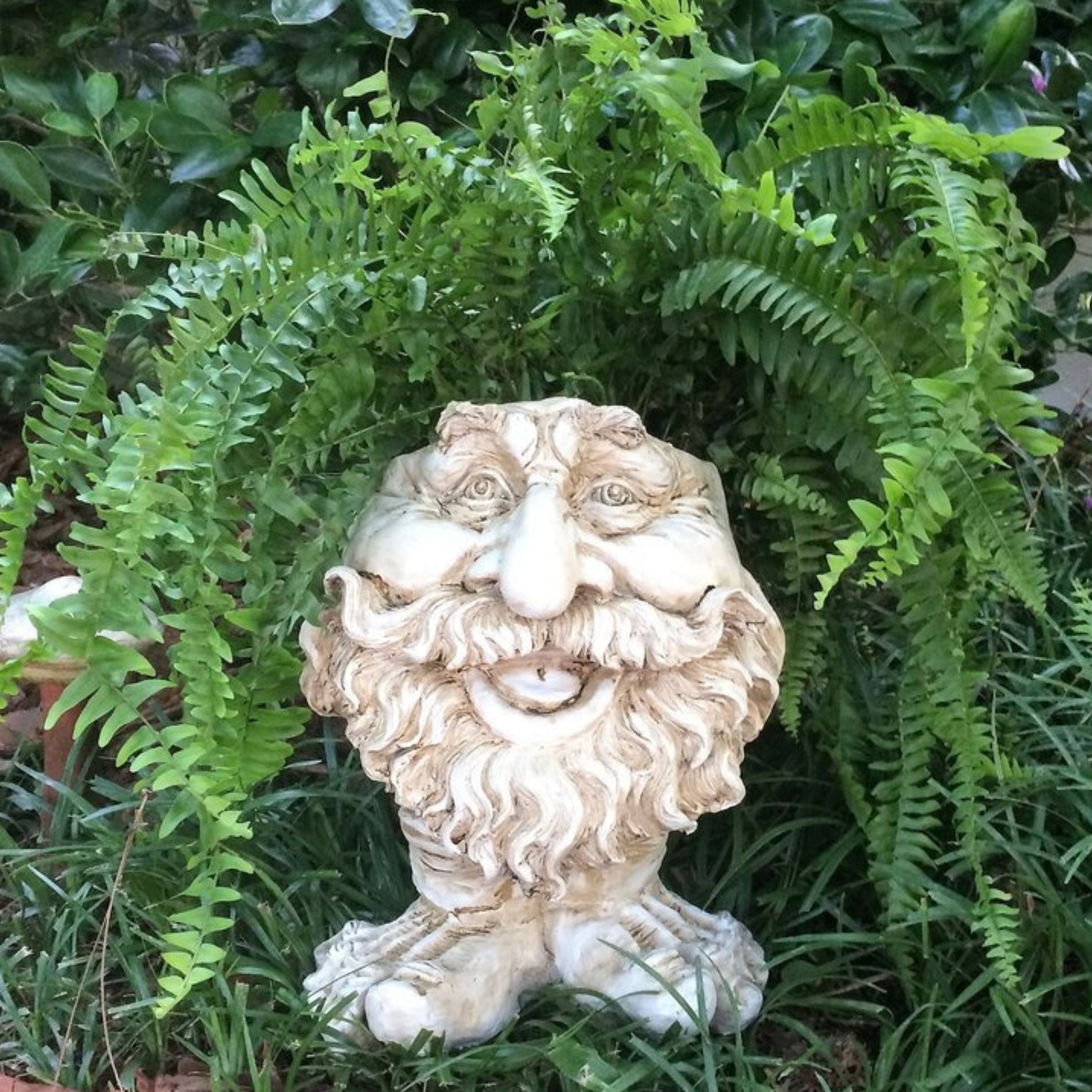 Muggle Head Planter Face Flower Pot Resin Garden Sculpture for Etsy