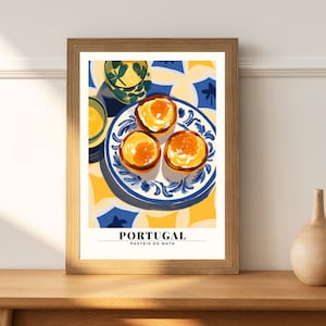 Póster de cocina | Póster Portugal | recuerdo de viaje | idea de regalo | Impresión de viaje de Portugal