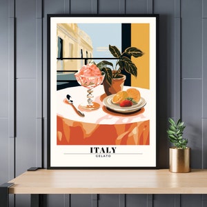 Kitchen poster | Poster Italy | travel souvenir | gift idea | Italy travel print