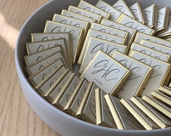 10 Personalized Chocolate Pieces | Chocolate Squares for Birth, Engagement, Civil Ceremony, Baptism, Birthday | Söz, Nisan, Isteme, Nikah