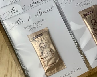10 mocha cards | Türk Kahvesi | Favors for Isteme, Söz, Nisan, engagement | Kahve kartlari | Personalized Party Favors |Kiz Isteme