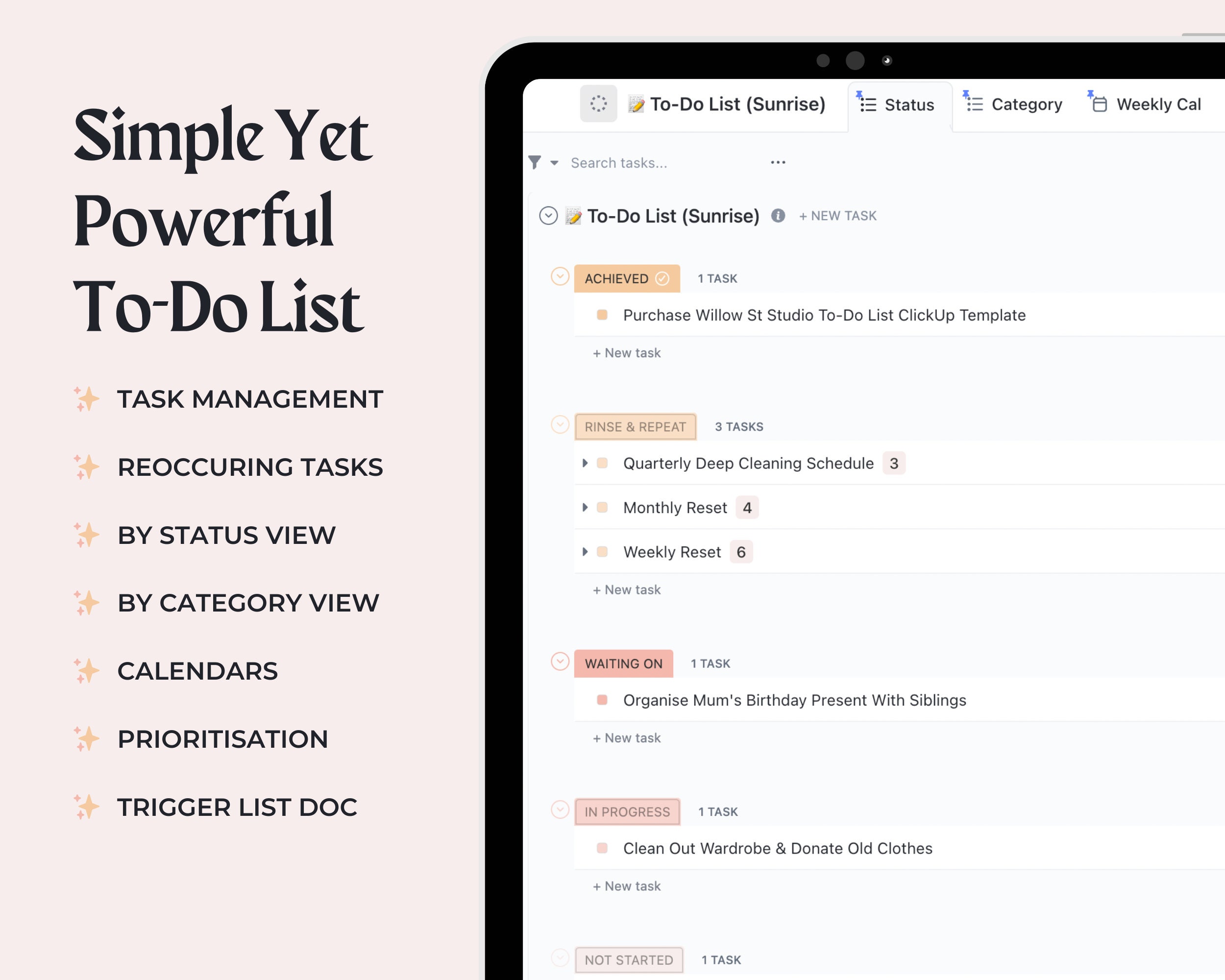 To Do List Template Free Download Word