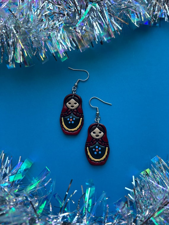 Matryoshka Earrings