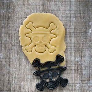 One Piece Cookie Cutter One Piece Cookie, Biscuit, Gift, Fondant, Dought, Pastry