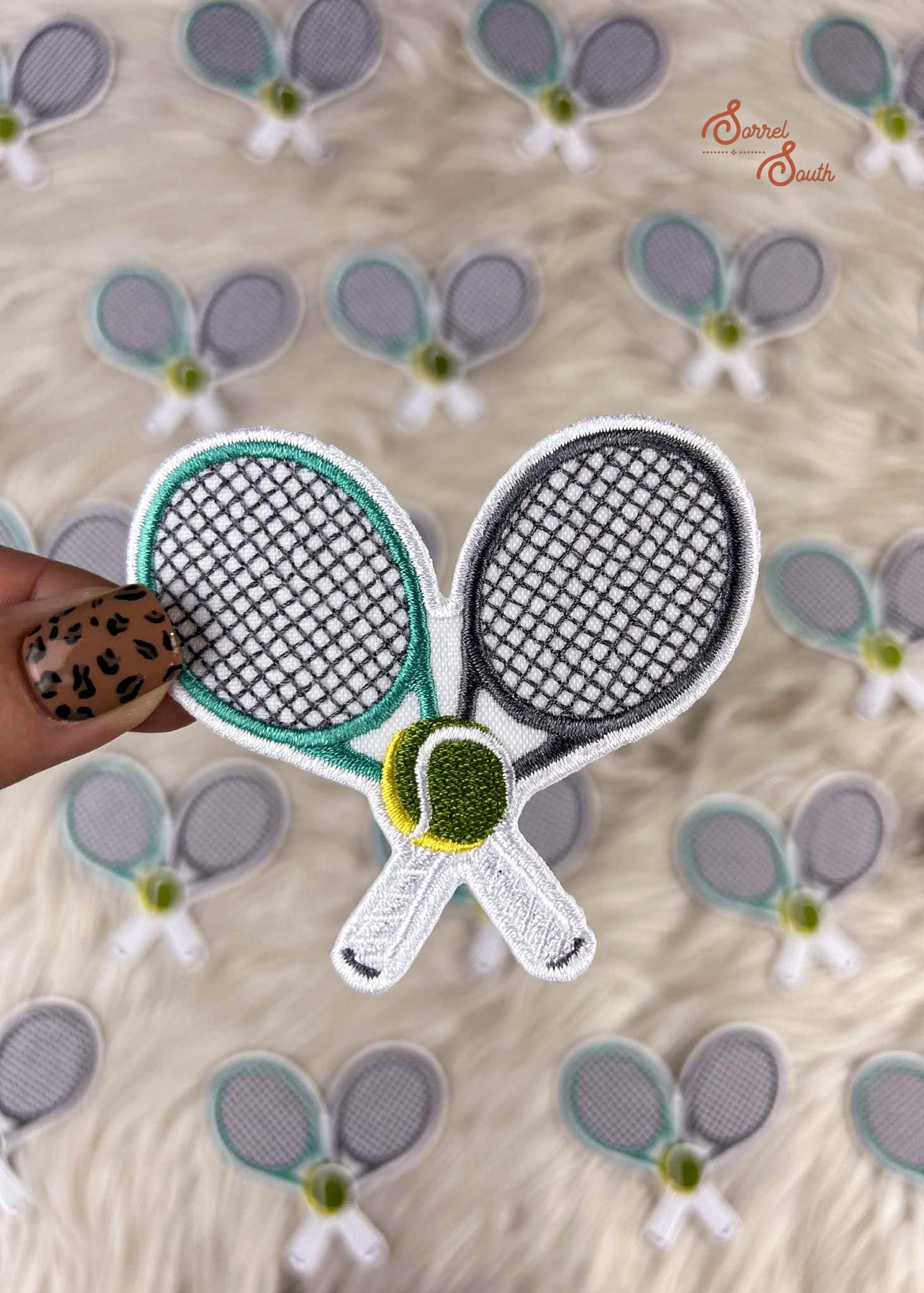Tennis iron on patch - Etsy 日本