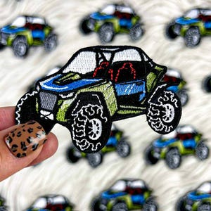 Side by Side Aufnäher zum Aufbügeln, Offroad, Trending Patches, Beliebte Aufnäher, Hut Bar, Boutique, SxS Patch, Back Country