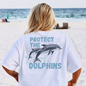 Protect the Dolphins PNG Ocean Conservation Aesthetic Y2K Save the ...