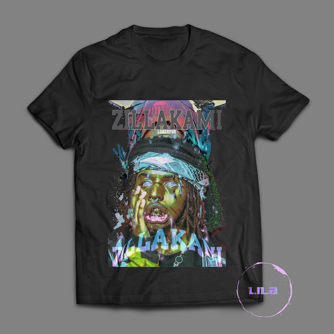 Limited Zillakami Tshirt Zillakami Streetwear Shirt Etsy
