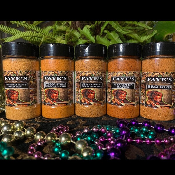 Faye’s Creole Cajun Seasonings