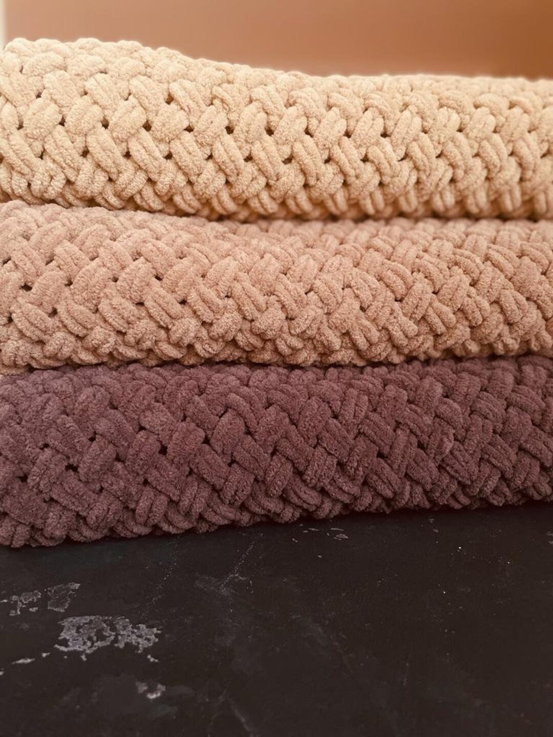 Baby Blanket, Very Soft Baby Blanket, Cuddly Blanket, Chunky Baby