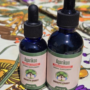 Agarikon Mushroom Double Extract Adaptogenic Tincture for Immune System+