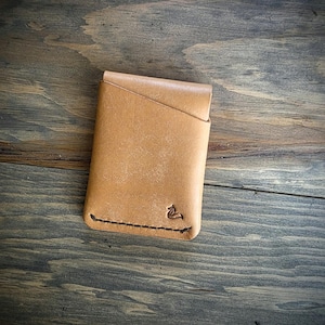 Cartera minimalista Función y forma Hecha a mano a pedido Tarjetero delgado Cartera para hombre Cartera para mujer Muchos colores Personalizable Regalo Hecho en EE. UU.