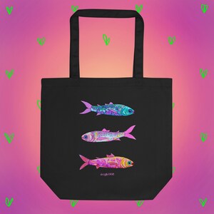Aqua Pop Eco Tote Bag