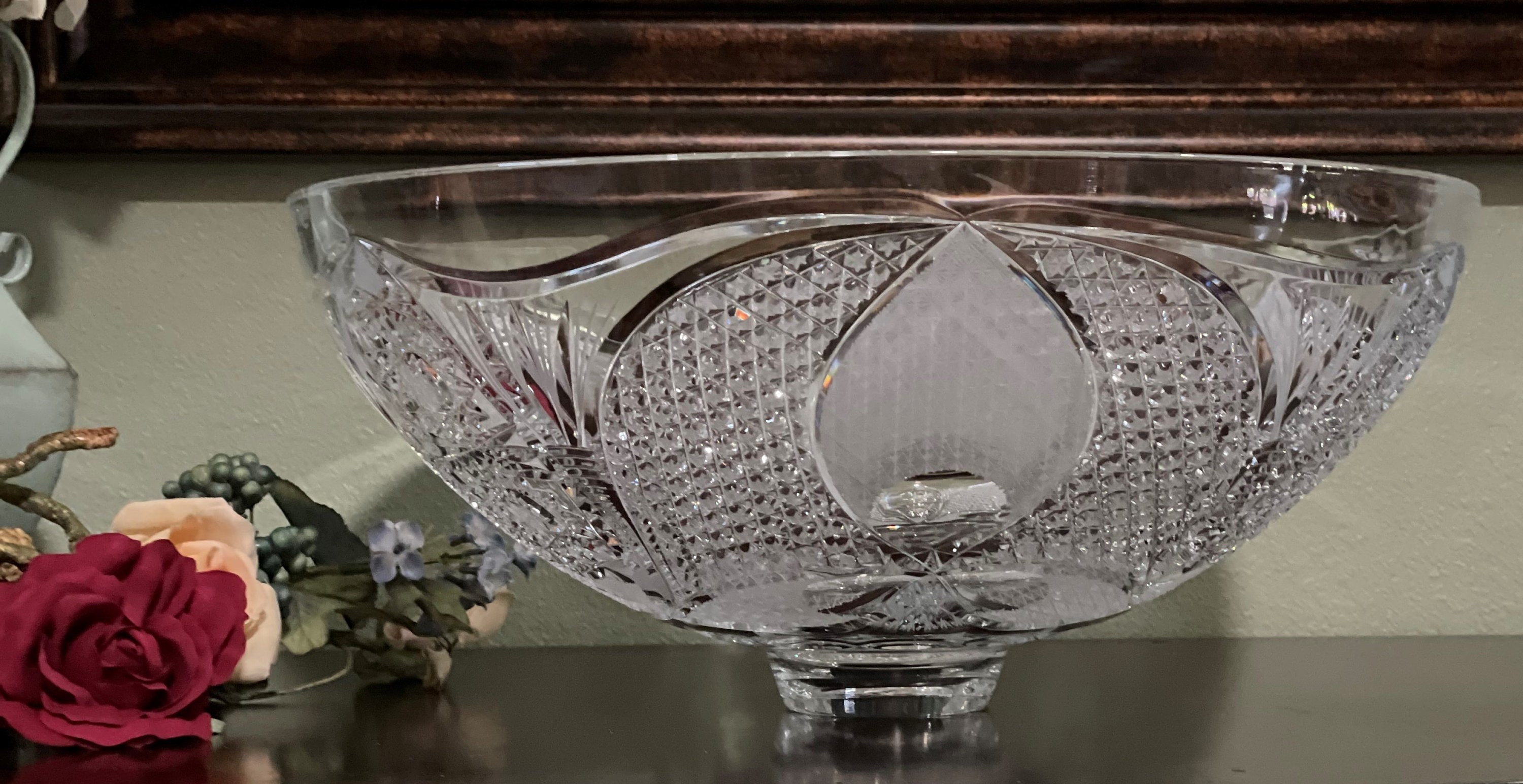 Exclusive Hand Cut Crystal Bathroom Sink Etsy