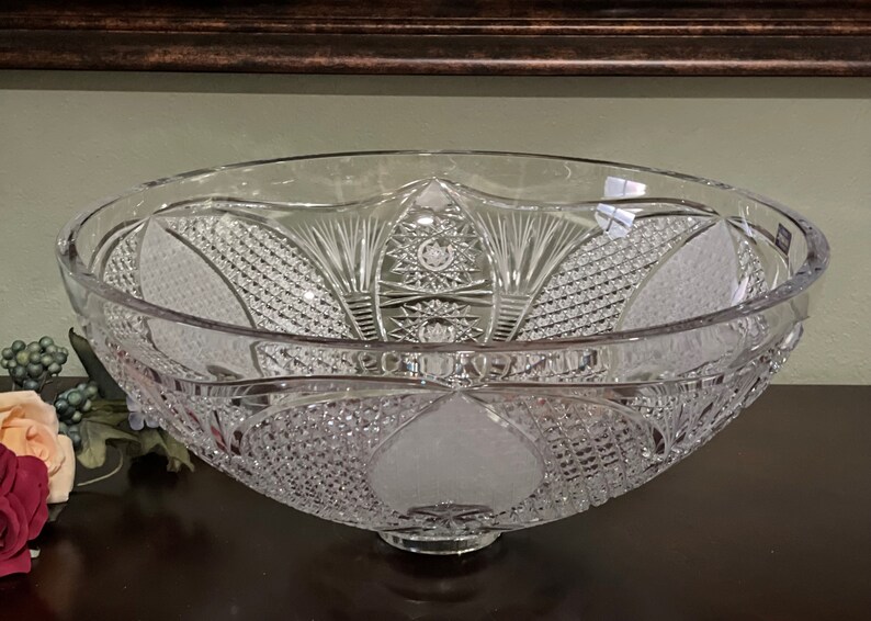 Exclusive Hand Cut Crystal Bathroom Sink Etsy