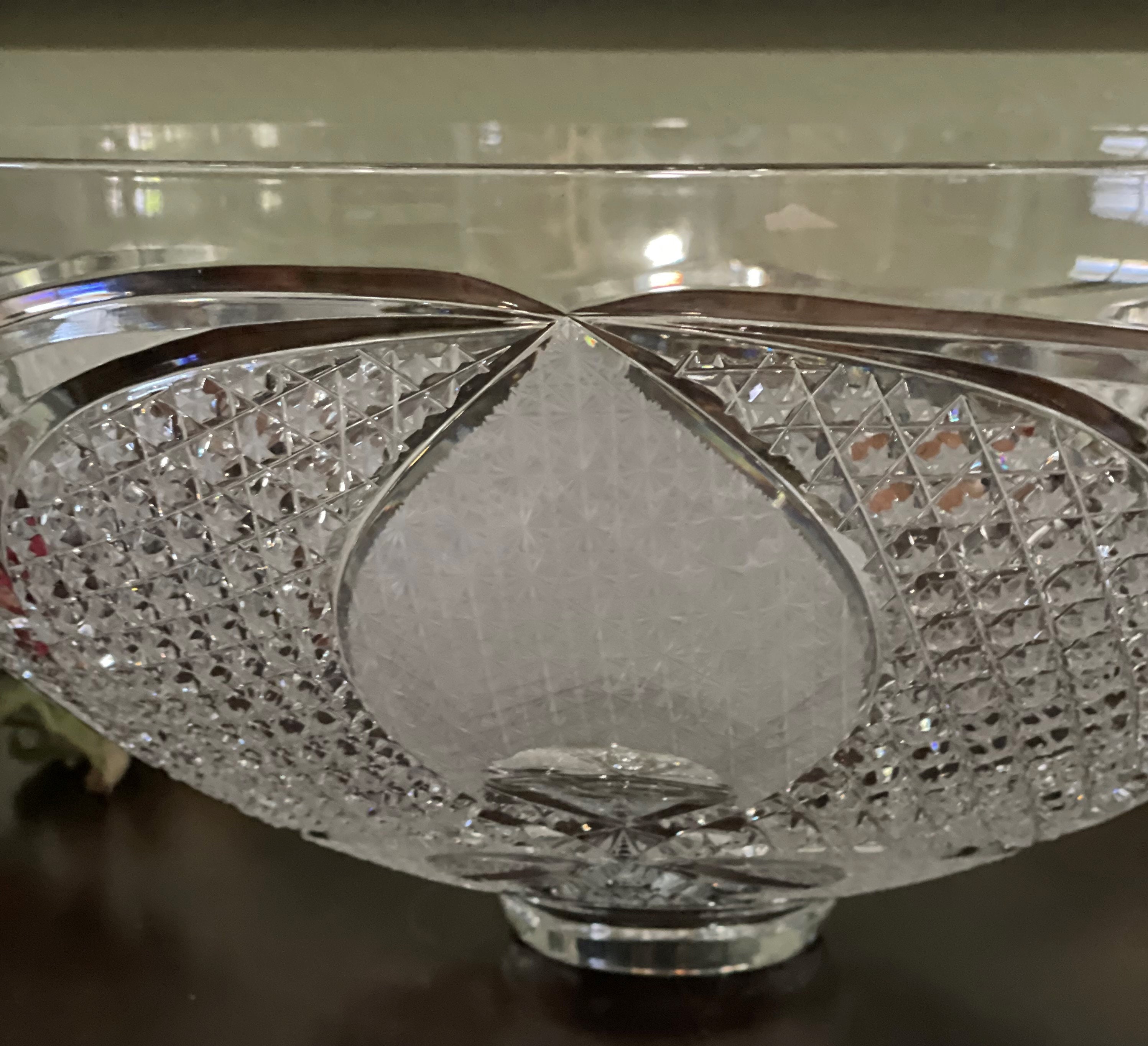 Exclusive Hand Cut Crystal Bathroom Sink Etsy