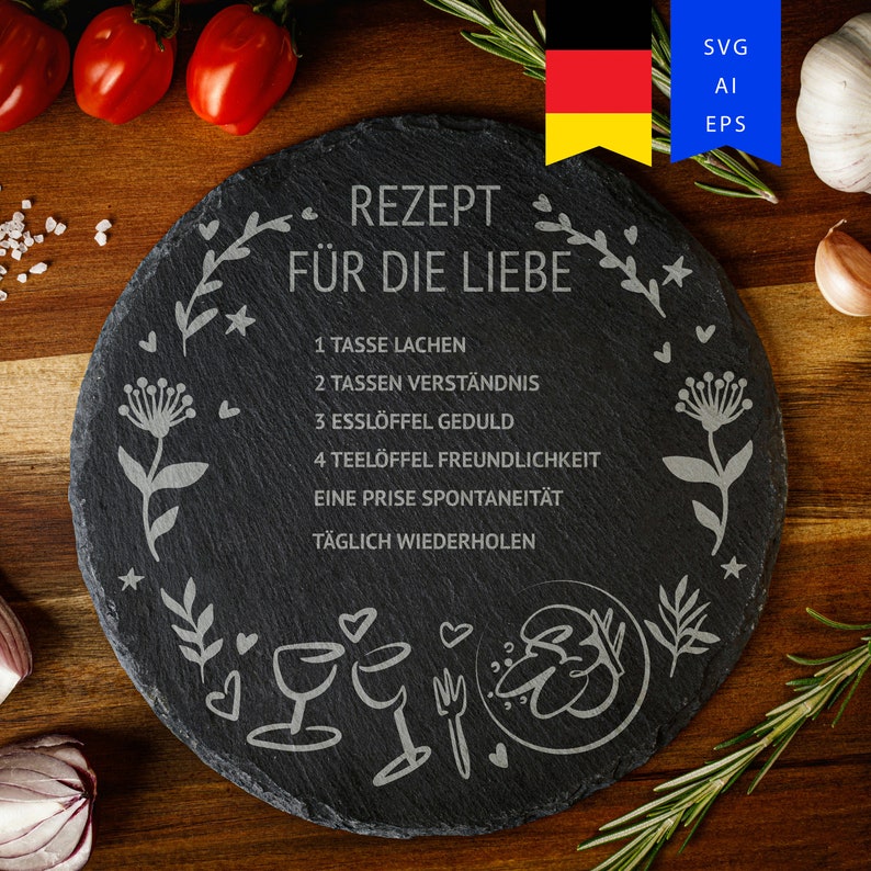 Valentinstag Deko Set 16 Teile – Büffelkaro Zwerge, Holzschilder, Girlande Für Gestufte Tabletts