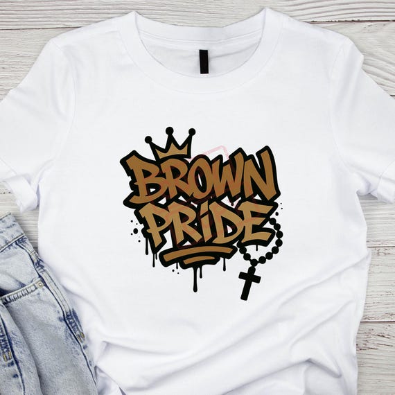 Brown Pride PNG, Chicana Chicano Girl Png Transparent Background