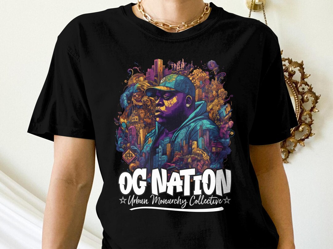 OG Nation UMC Urban Design Anime Rapper Cyberpunk Anime - Etsy