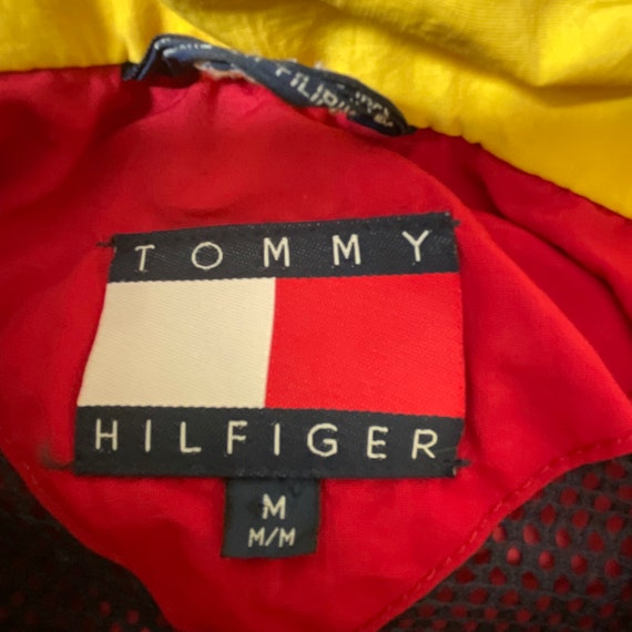 Vintage 90’s Tommy Hilfiger Sailing Jacket with s… - image 9