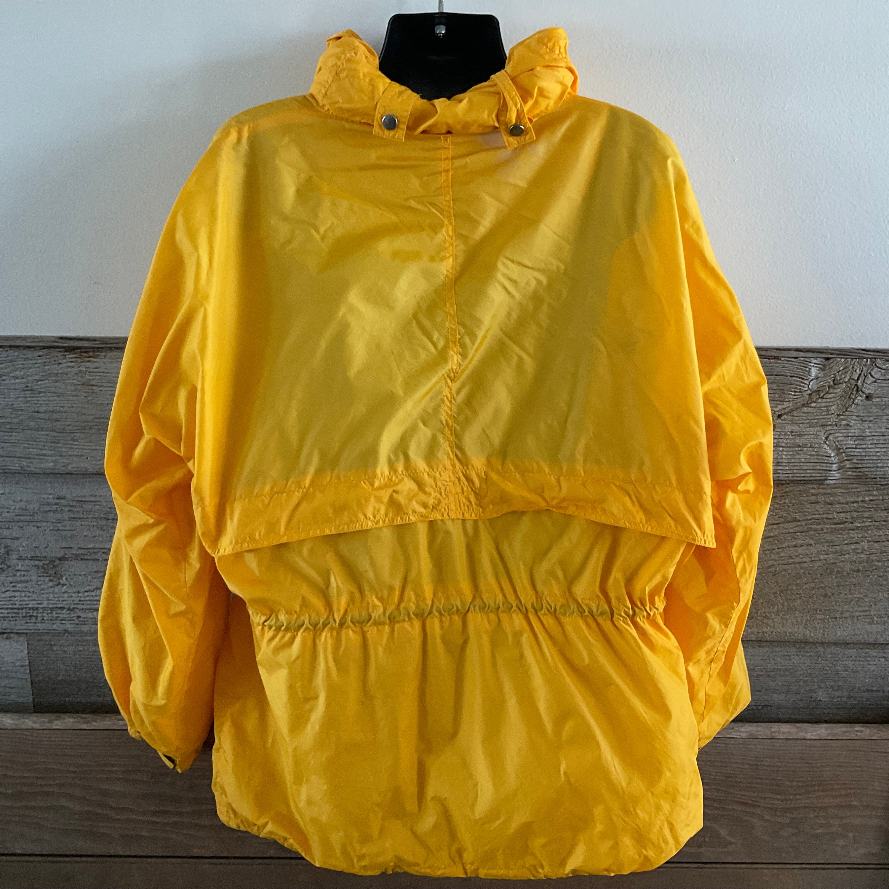 ジャケット・アウター polo by ralph lauren swing top yellow Vintage Polo Sport Ralph Lauren Yellow Windbreaker Jacket Size XL