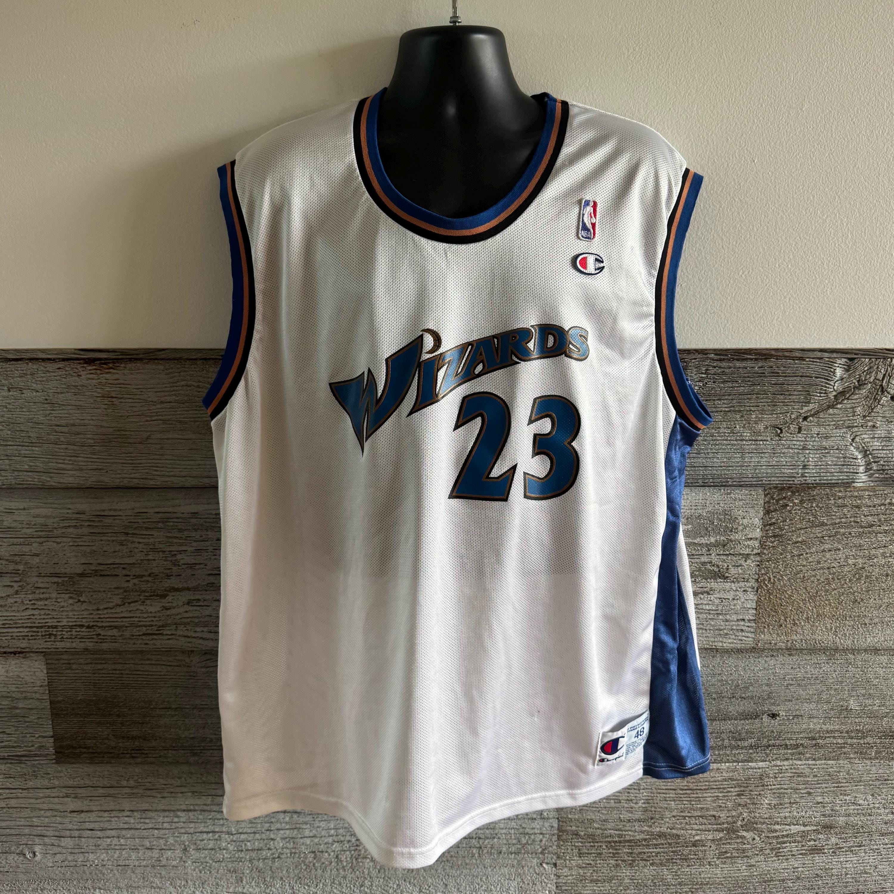 Wizards Vintage Basketball Jersey - Etsy