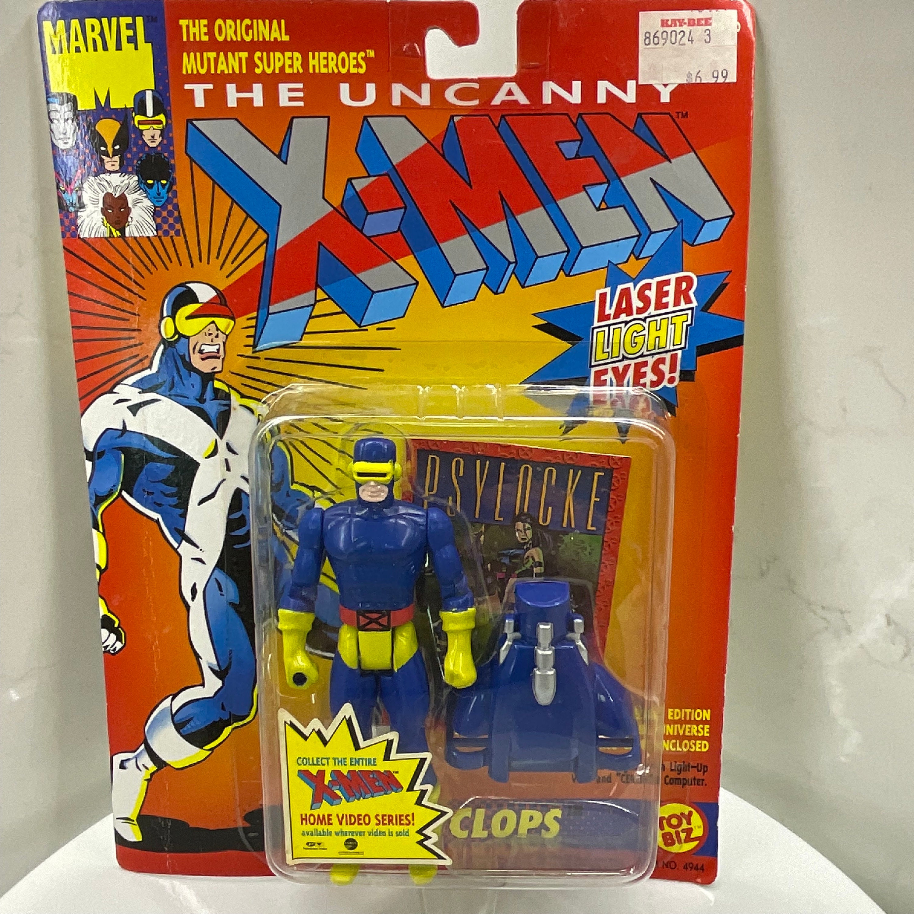 Figurine Marvel Cyclops - Edition Collector 15 Cm Pour Les 80 Ans Des X-Men - Look Rétro