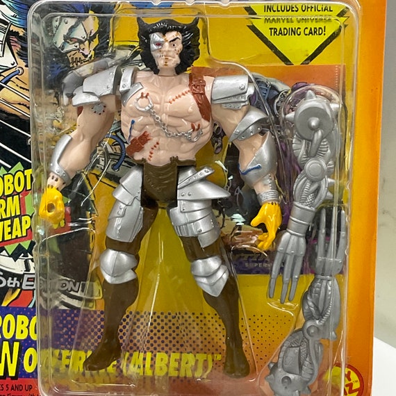 アメトイ。アルビン。 Albert Robot Wolverine 6th Ed X-Men 1994 Toybiz – Uncanny Toys & More