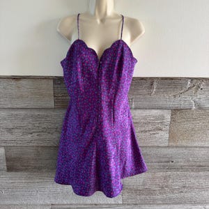 Victoria’s Secret Vintage Gold Label Satin Slip Dress Chemise Nighty Size M (N1)