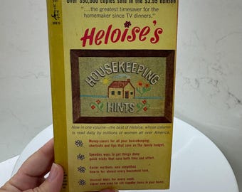 Heloise’s 1962 Housekeeping Hints Book vintage