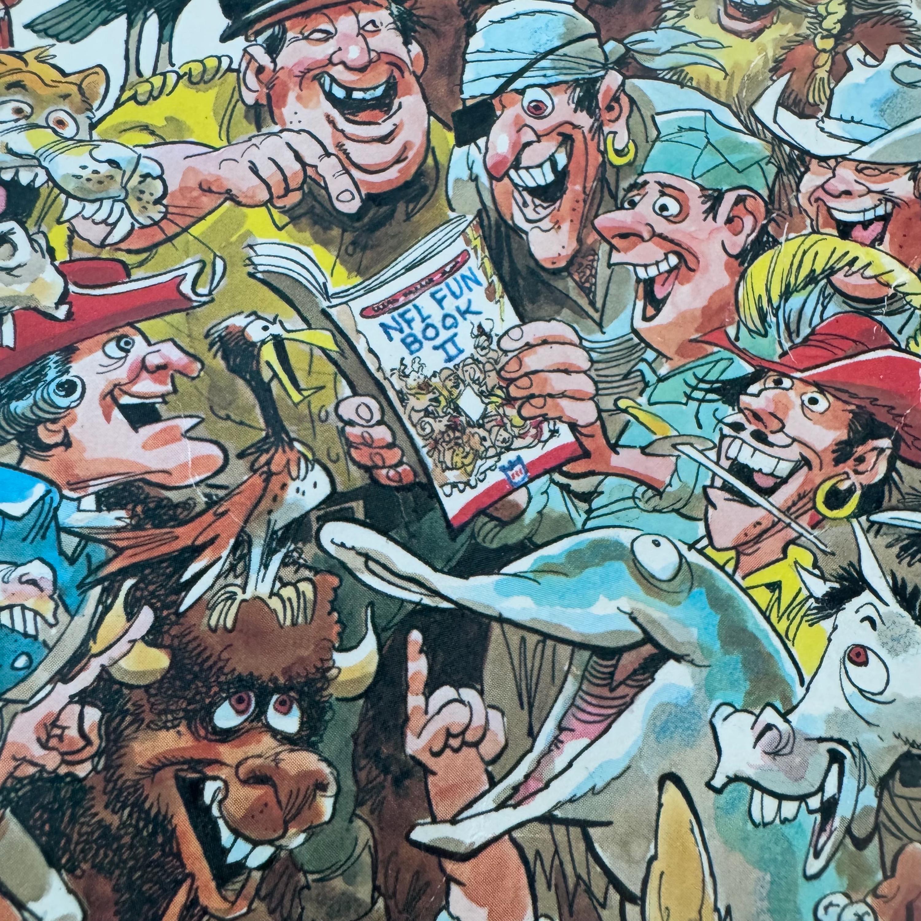 レトロノートNFL The Great NFL Fun Book II Vintage 1981 - Etsy