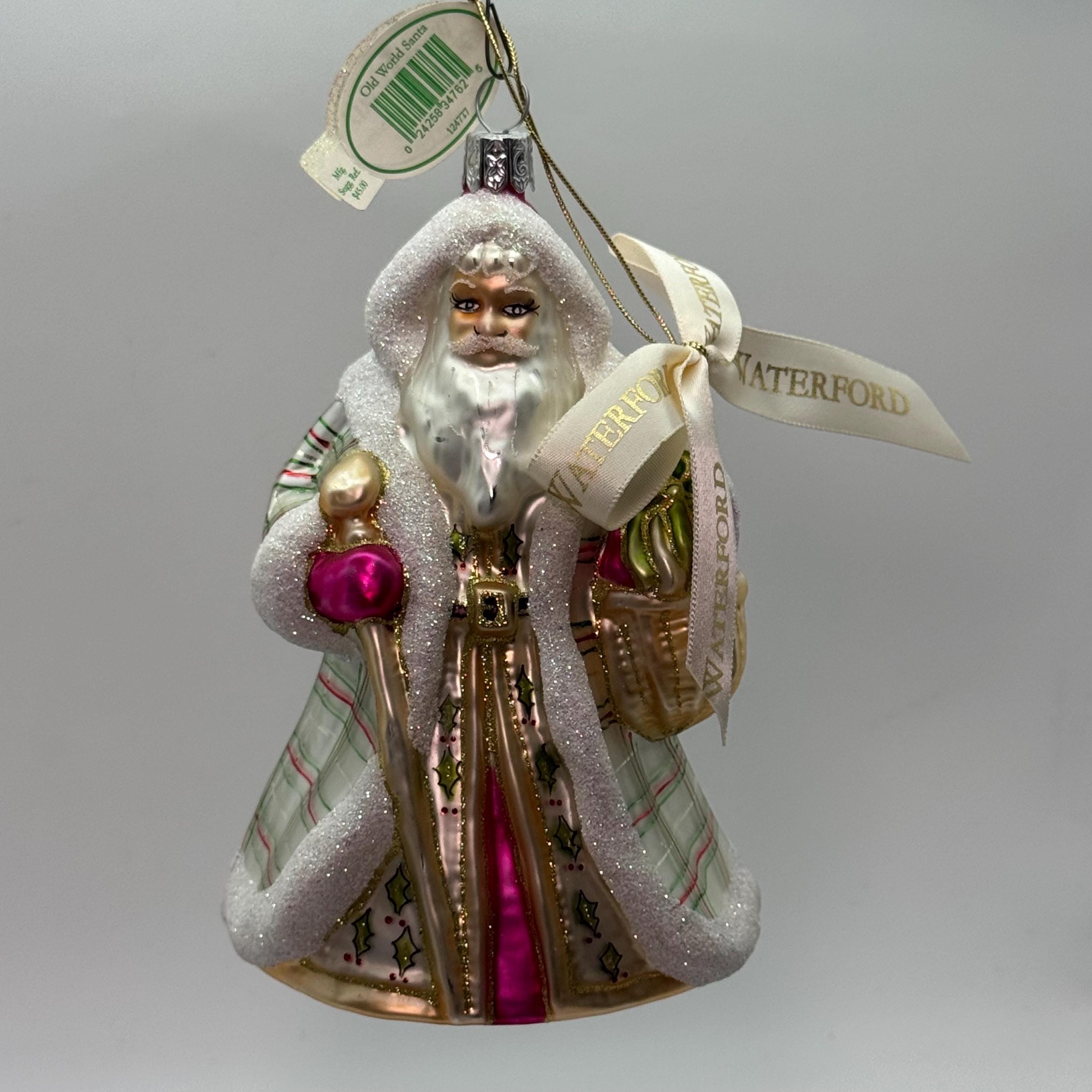 Waterford Holiday Heirlooms Santa - Etsy