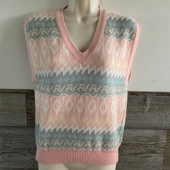 Vintage Inner Visions by Ship’n Shore sweater vest