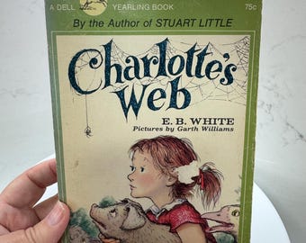 Charlotte’s Web by E.B. White vintage book copyright 1952