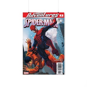 Original Comics Spiderman Poster