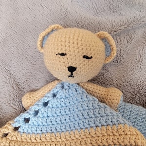 Teddy Bear Amigurumi Lovey Crochet